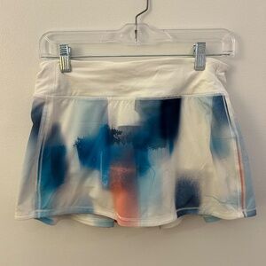 Lululemon Colorful Pace Rival Skirt